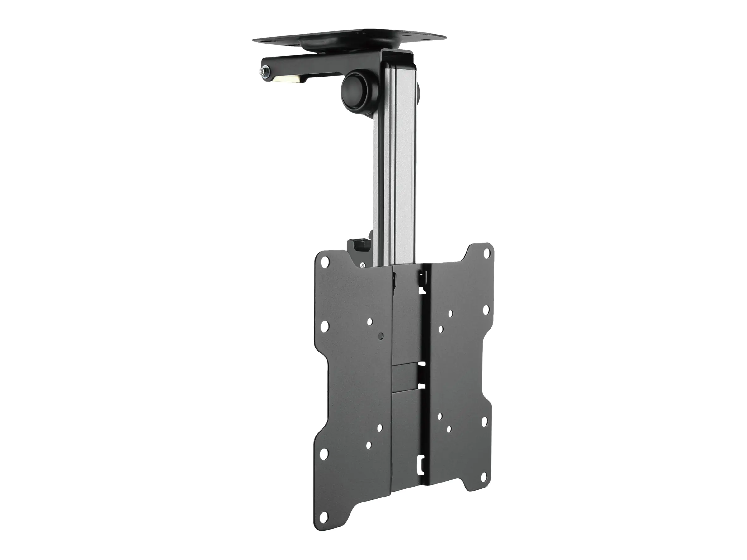Techly Befestigungskit (Deckenhalterung) - für LCD TV - Stahl - Silber, Schwarz - Bildschirmgröße: 43.2-94 cm (17"-37") ICA-CPLB-222