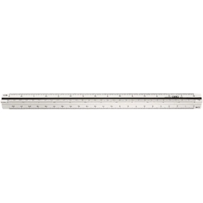 M+R Dreikantmaßstab 30cm Vermessung 2: 1:500, 1:1000, 1:1250, 1:1500, 1:2000, 1:2500 Kunststoff weiß M+R Dreikantmaßstab 30cm Vermessung 2: 1:500, 1:1000, 1:1250, 1:1500, 1:2000, 1:2500 Kunststoff weiß