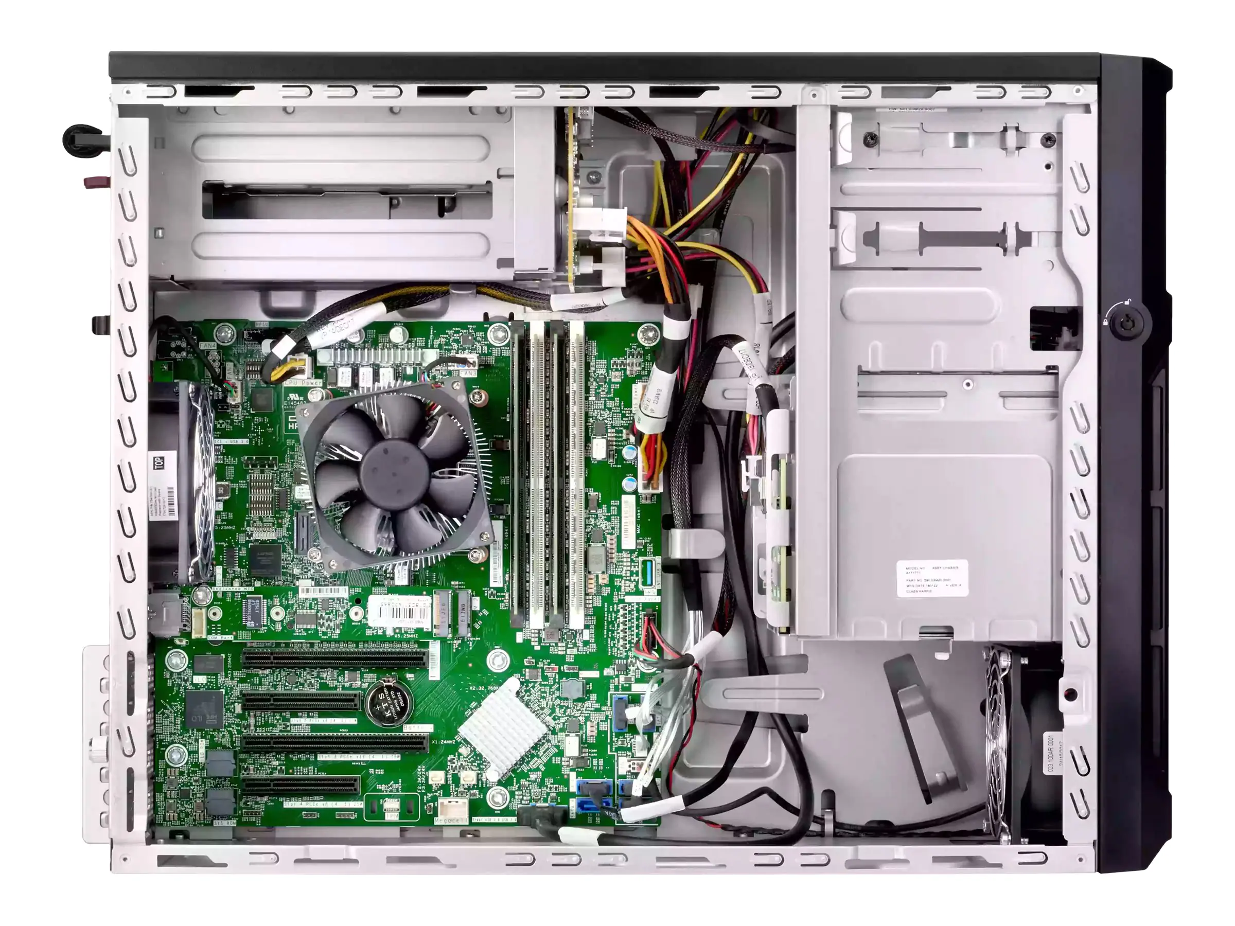 HPE ProLiant ML30 Gen10 - Server - Tower - 4U - 1-Weg - 1 x Xeon E-2224 / 3.4 GHz - RAM 16 GB - SATA - Hot-Swap 6.4 cm (2.5") Schacht/Schächte - keine HDD - GigE - Monitor: keiner