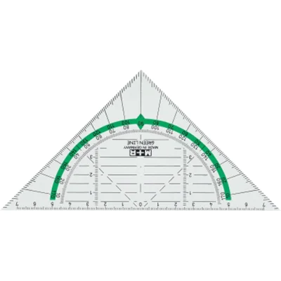 M+R Zeichendreieck Green Line 723170810 16cm M+R Zeichendreieck Green Line 723170810 16cm