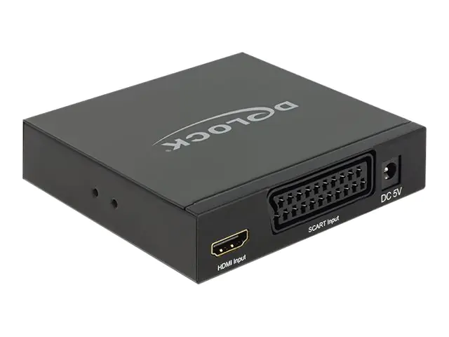 Delock Converter SCART / HDMI > HDMI with Scaler - Videokonverter - HDMI, SCART - HDMI
