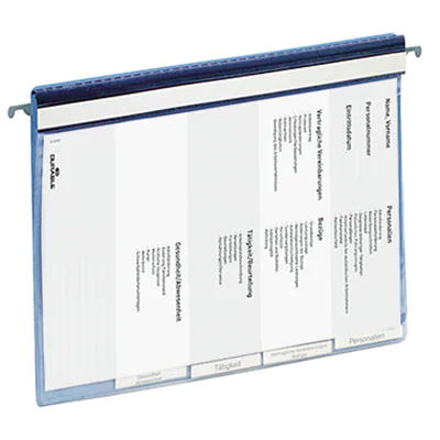 DURABLE Personalhefter 255506 DIN A4 Hartfolie blau DURABLE Personalhefter 255506 DIN A4 Hartfolie blau