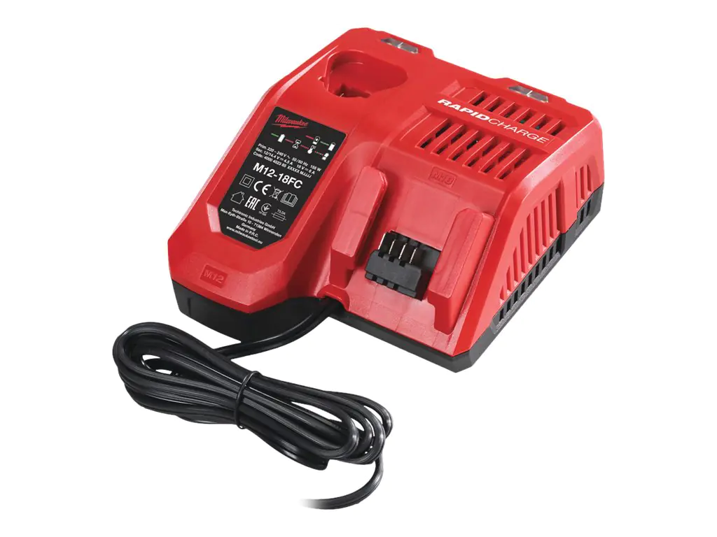 Milwaukee M12-18 FC - Batterieladegerät - 155 Watt (M12, M18) - für Milwaukee M12, M12 BDD-202C