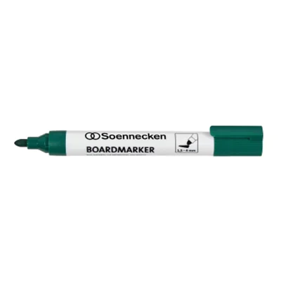 Soennecken Boardmarker 3122 1,5-4mm Rundspitze grün Soennecken Boardmarker 3122 1,5-4mm Rundspitze grün