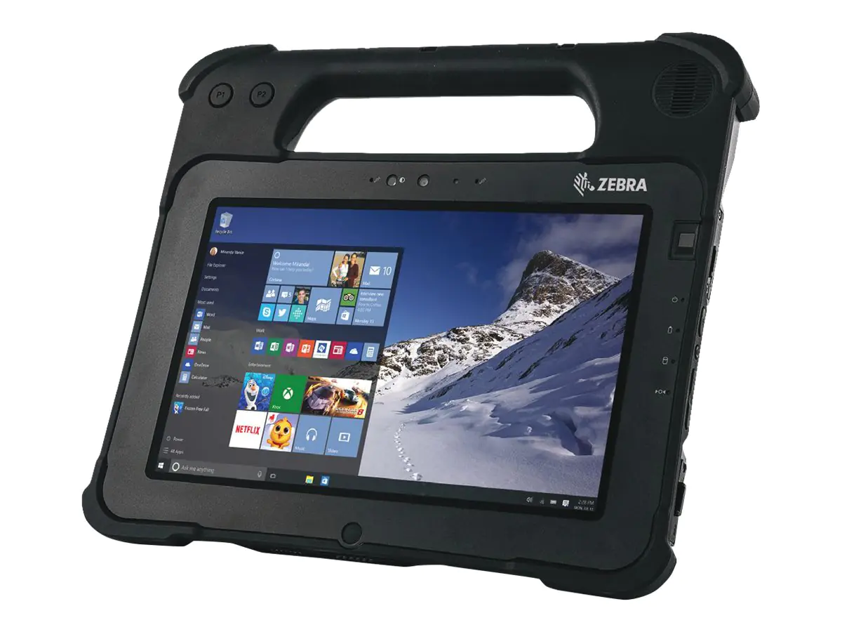 Zebra XPAD L10 - Robust - Tablet - Intel Pentium N4200 / 1.1 GHz - Win 10 Pro 64-Bit - HD Graphics 505 - 8 GB RAM - 128 GB SSD - 25.7 cm (10.1") 210098
