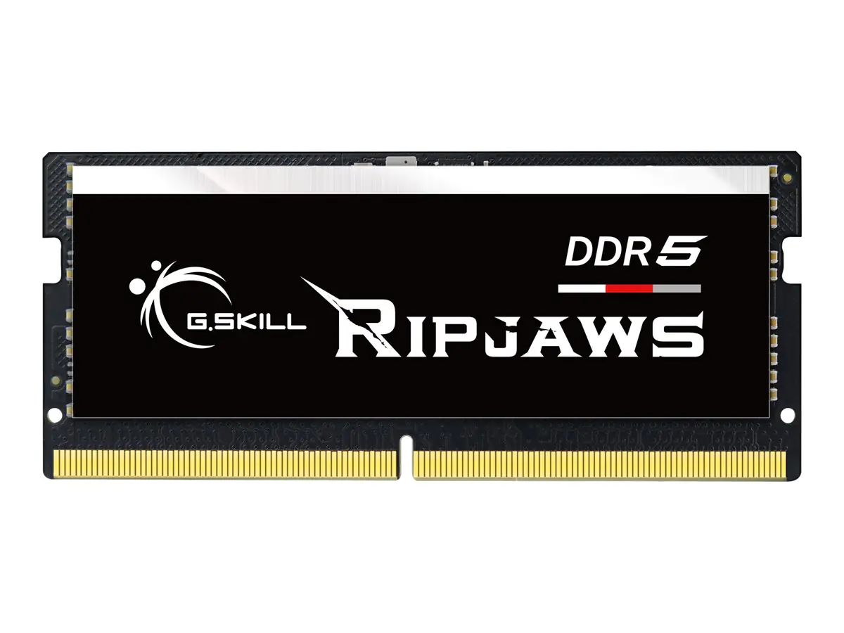 G.Skill Ripjaws - DDR5 - Modul - 16 GB - SO DIMM 260-PIN - 4800 MHz / PC5-38400 - CL34 - 1.1 V