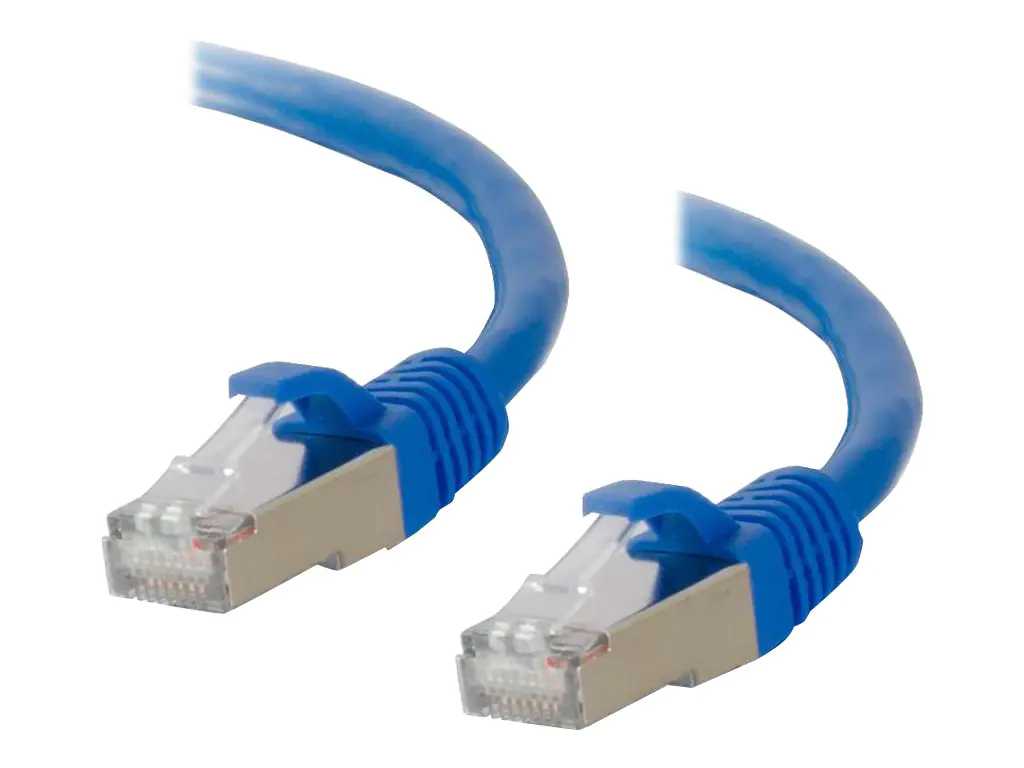 C2G Cat6a Booted Shielded (STP) Network Patch Cable - Patch-Kabel - RJ-45 (M)