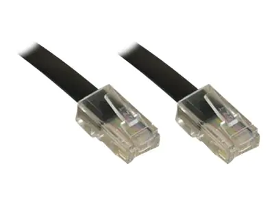 InLine - ISDN-Kabel - RJ-45 (M) zu RJ-45 (M) - 3 m - Schwarz