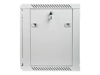 Lanberg Schrank Netzwerkschrank - geeignet für Wandmontage - Grau, RAL 7035 - 9U - 48.3 cm (19")