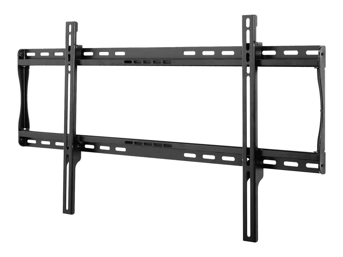 Peerless SmartMount Universal Flat Wall Mount SF660P - Befestigungskit (Wandplatte, Klammer) - für Flachbildschirm - Schwarz (39"-80") - Montageschnittstelle: bis zu 824 x 405 mm - Wandmontage