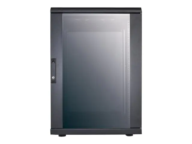 Intellinet Network Cabinet, Free Standing (Standard), 16U, Usable Depth 123 to 373mm/Width 503mm, Black, Flatpack, Max 1500kg, Server Rack, IP20 rated, 19", Steel, Multi-Point Door Lock, One Lock Per Side Panel, Three Year Warranty - Schrank Netzwerkschra