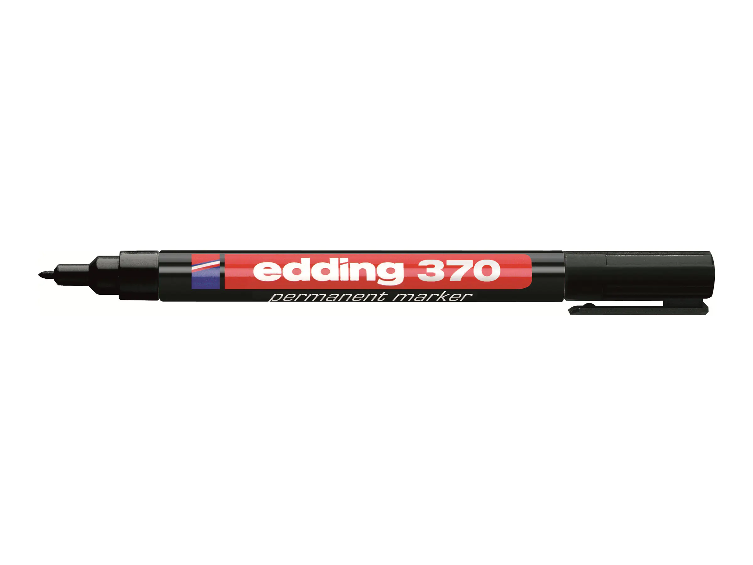 EDDING 370 - Marker - permanent - Schwarz - 1 4-370001