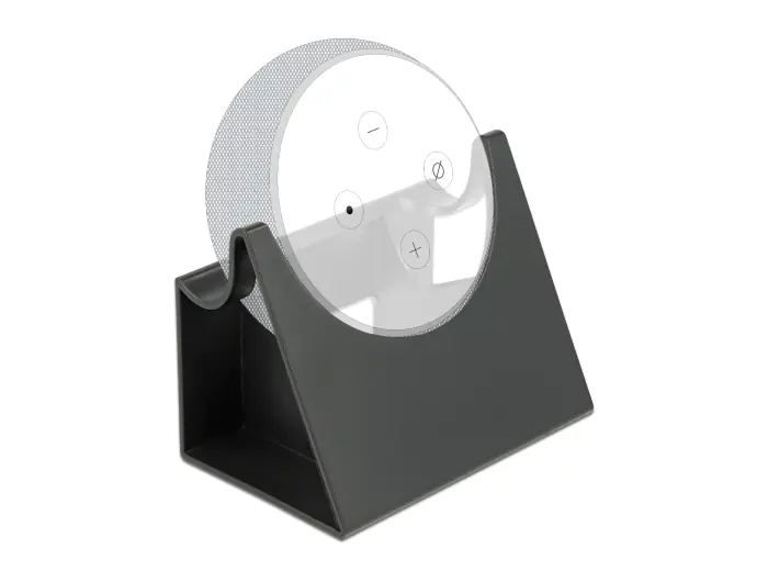 Delock Aufstellung - für Smart Speaker - Kunststoff - Schwarz - Schreibtisch - für Amazon Echo Dot (3rd Generation) 18311