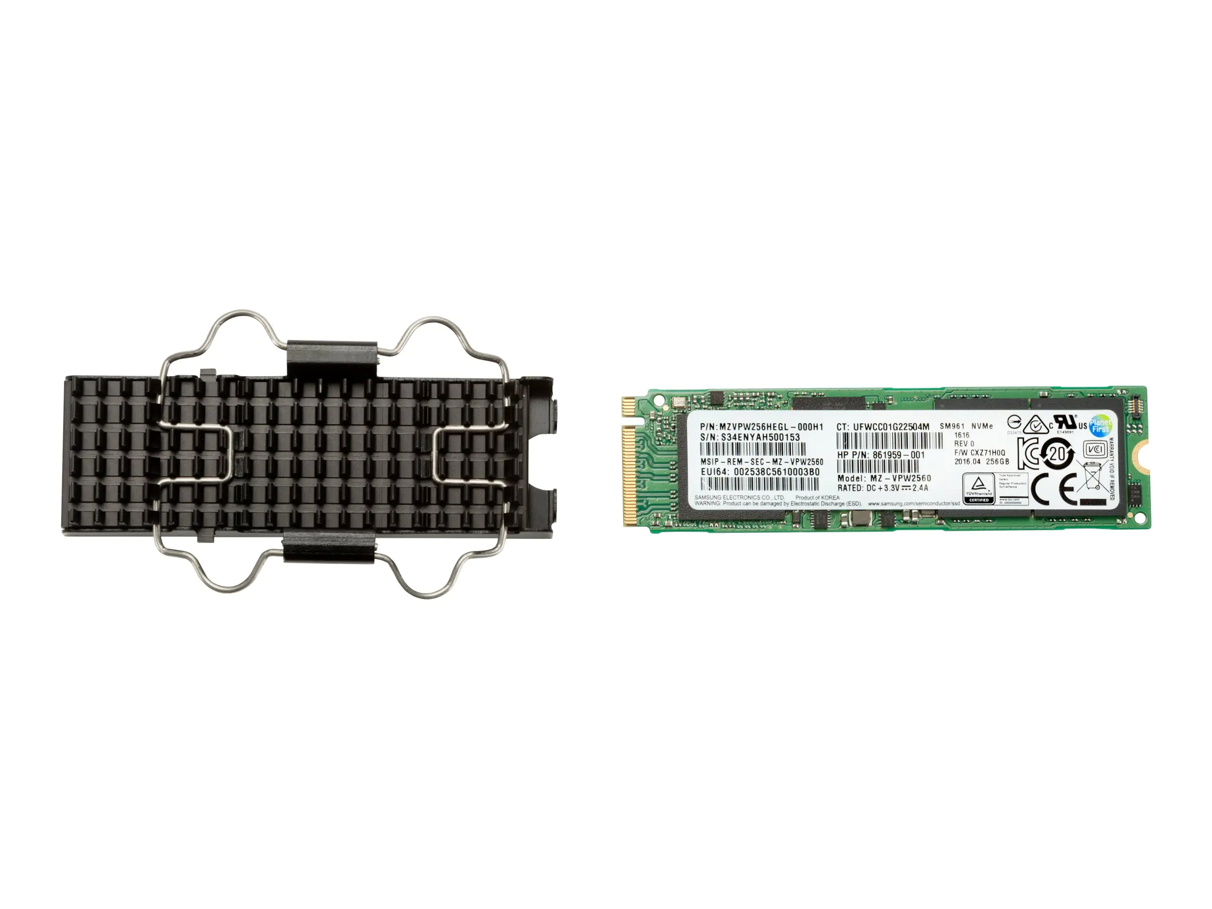 HP Z Turbo Drive - SSD - verschlüsselt - 512 GB - intern - M.2 - Self-Encrypting Drive (SED) 4YZ44AA
