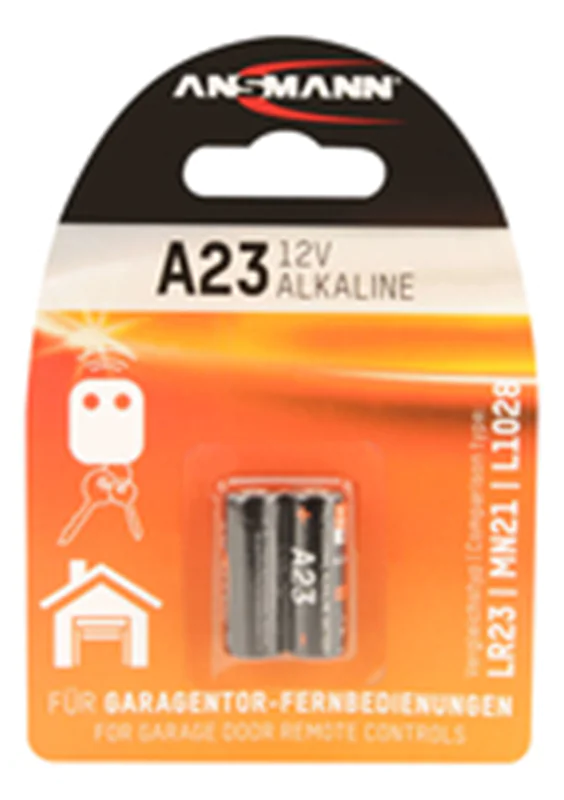 Ansmann 1510-0024, Einwegbatterie, LR32A, Alkali, 12 V, 2 Stück(e), Schwarz