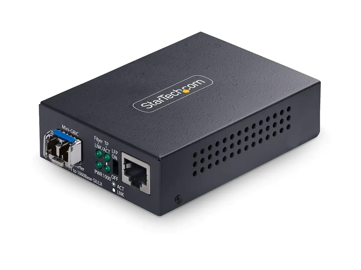 StarTech.com Startech - Medienkonverter - 1GbE - über Glasfaser MCM1110SMLC40