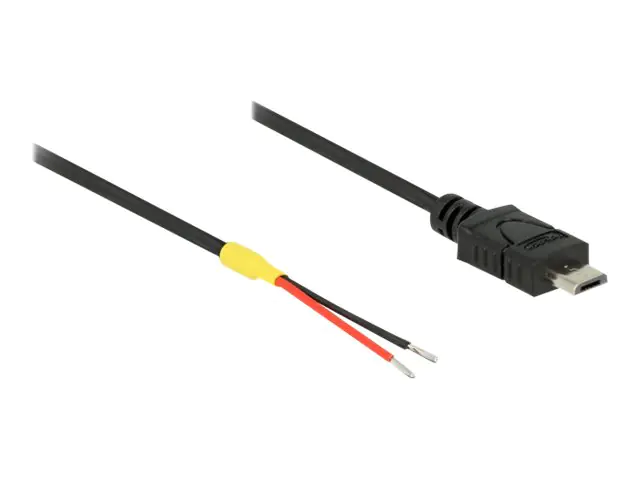 Delock Stromkabel - Mikro-USB Typ B (nur Strom) (M) 85541