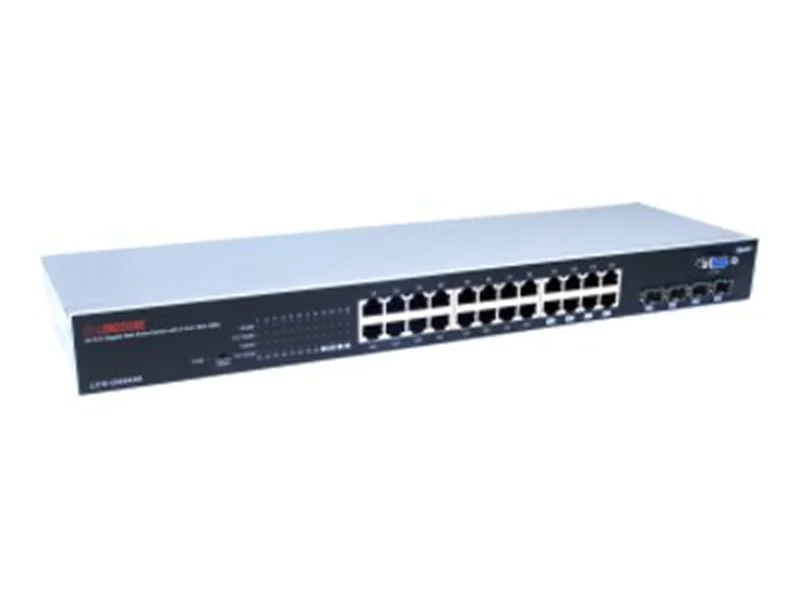 Longshine LCS-GS9428-A - Switch - managed - 24