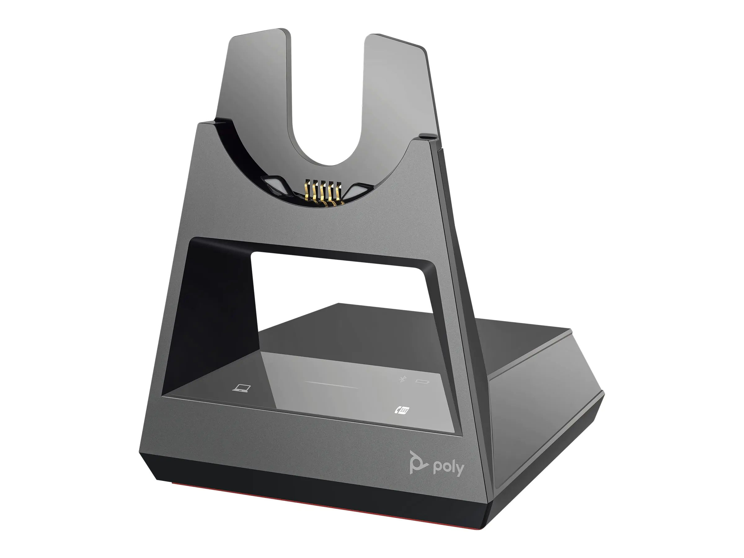 Poly Voyager Office Base Accessory - Basisstation für drahtloses Headset für Bluetooth-Headset