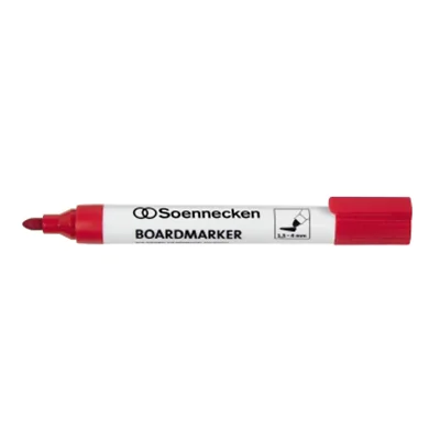 Soennecken Boardmarker 3120 1,5-4mm Rundspitze rot Soennecken Boardmarker 3120 1,5-4mm Rundspitze rot