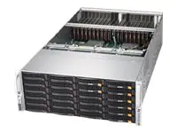 Supermicro SuperServer 6049GP-TRT - Server - Rack-Montage - 4U - zweiweg - keine CPU - RAM 0 GB - SATA/PCI Express - Hot-Swap 8.9 cm (3.5") SYS-6049GP-TRT
