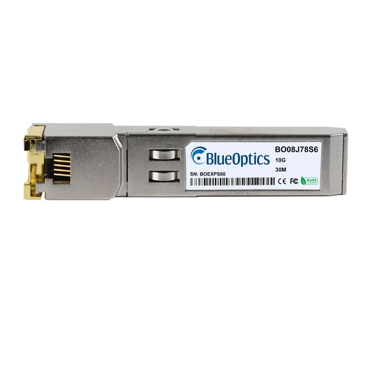 BlueOptics D-Link DEM-410T BlueOptics BO08J78S6 SFP+ Transceiver, Kupfer RJ45, 10GBASE-T, 30M