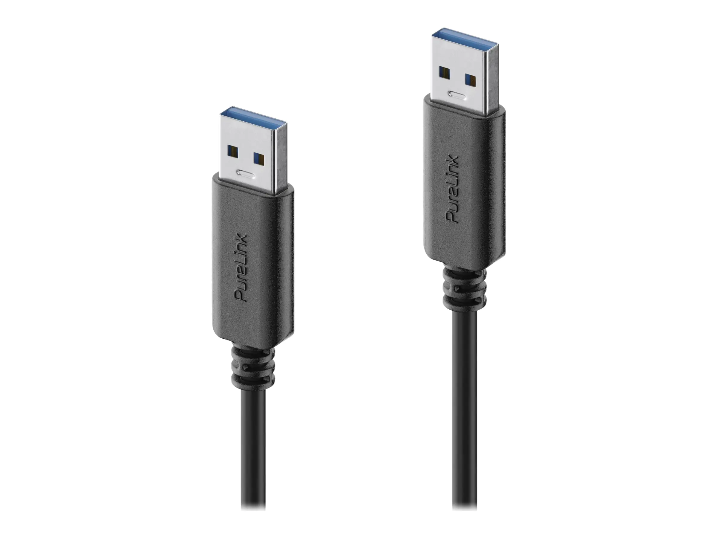PureLink iSeries Premium - USB-Kabel - USB Typ A (M) zu USB Typ A (M) - USB 3.1 Gen 1 - 2 m - USB Power Delivery (3A, 15W) - Schwarz PureLink iSeries Premium - USB-Kabel - USB Typ A (M) zu USB Typ A (M) - USB 3.1 Gen 1 - 2 m - USB Power Delivery (3A, 15W) - Schwarz