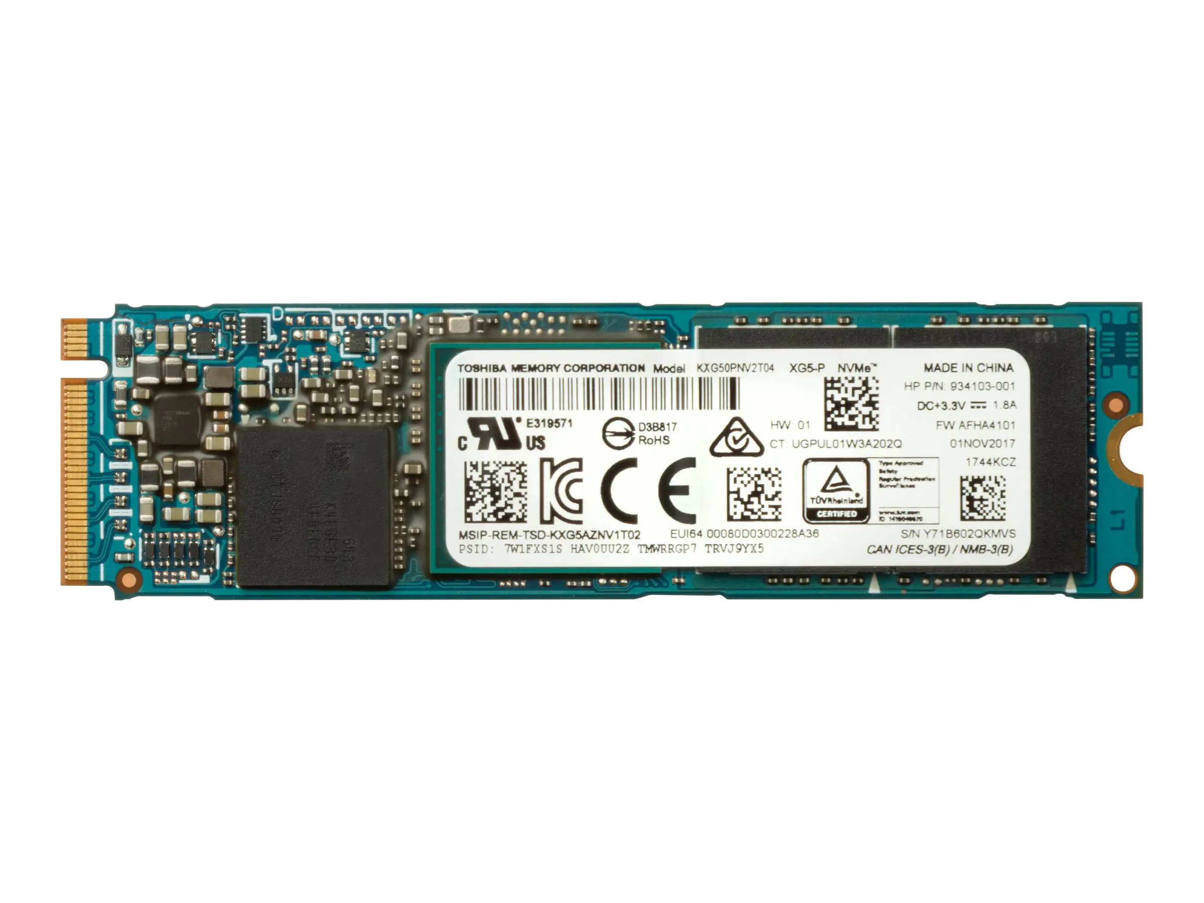 HP Z Turbo Drive Quad Pro - SSD - 256 GB - intern 4YZ35AA