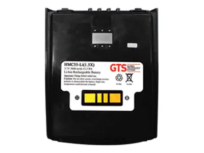 Global Technology Systems Handheld-Akku (gleichwertig mit: Motorola BTRY-MC55EAB02) - Lithium-Ionen - 3600 mAh (Packung mit 50) HMC55-LI(1.5X)-50
