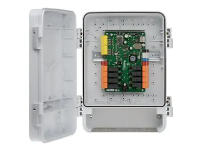 AXIS A9188-VE Network I/O Relay Module - Erweiterungsmodul - mit AXIS T98A15-VE Surveillance Cabinet
