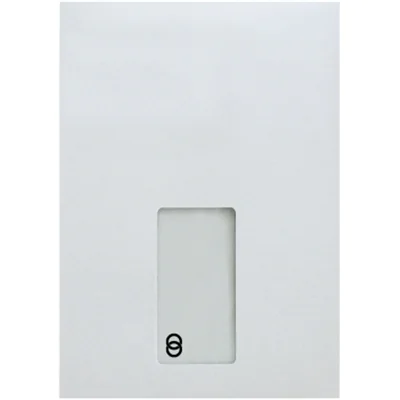 Soennecken Versandtasche oeco DIN C5 162 x 229 mm (B x H) mit Fenster 90g/m² mit Haftklebung Papier, 100 % recycelt weiß 500 St./Pack. Soennecken Versandtasche oeco DIN C5 162 x 229 mm (B x H) mit Fenster 90g/m² mit Haftklebung Papier, 100 % recycelt weiß 500 St./Pack.