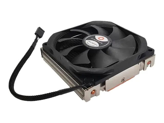 Dynatron U8 - Prozessor-Luftkühler - (für: AM4, LGA1200, LGA1700, AM5, LGA115x Socket) - Sockel aus Kupfer mit Kühlrippen aus Aluminium - 92 mm - 1.5U