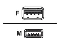 Helos - USB-Verlängerungskabel - USB Typ A (M) zu USB Typ A (W) - USB 3.0 - 1 m - Schwarz Helos - USB-Verlängerungskabel - USB Typ A (M) zu USB Typ A (W) - USB 3.0 - 1 m - Schwarz