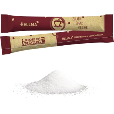 Hellma Zucker 60000060 Zuckersticks 4g 100 St./Pack. Hellma Zucker 60000060 Zuckersticks 4g 100 St./Pack.