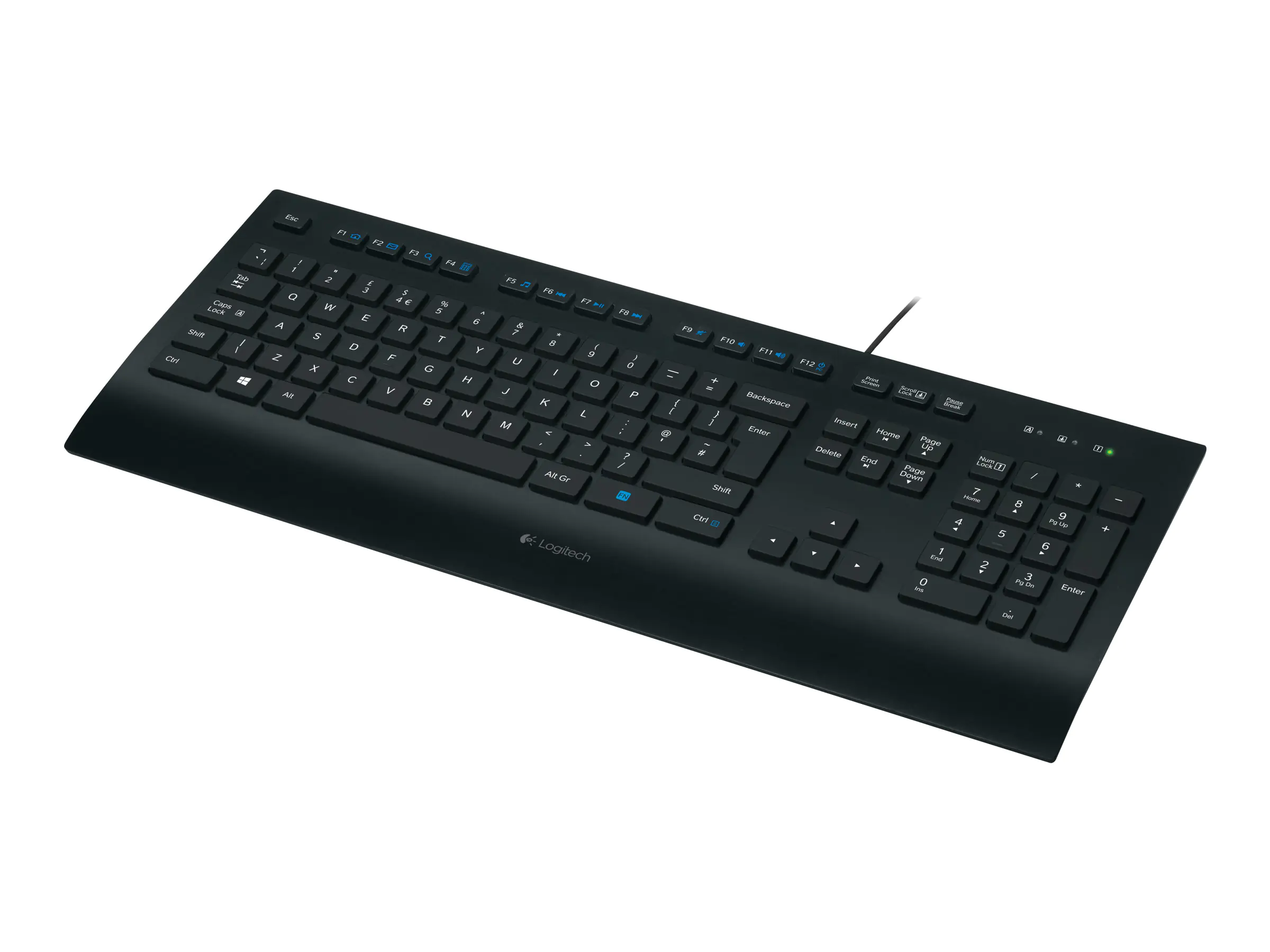 Logitech K280e - Tastatur - USB - Deutsch - Schwarz 920-008669