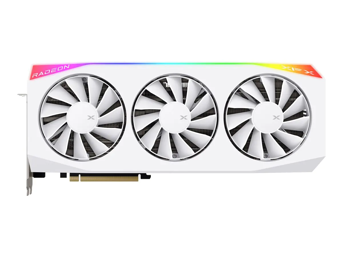 XFX RX 9070XT Mercury Gaming RGB 16GB OC GDDR6 White retail - Grafikkarte - 16.384 MB