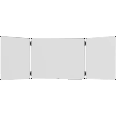 Legamaster Klapptafel UNITE PLUS 120/240 x 90 cm (B x H) Stahl weiß
