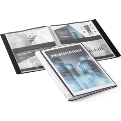DURABLE Sichtbuch DURALOOK Plus 243201 DIN A4 17mm 20Hüllen PP sw DURABLE Sichtbuch DURALOOK Plus 243201 DIN A4 17mm 20Hüllen PP sw