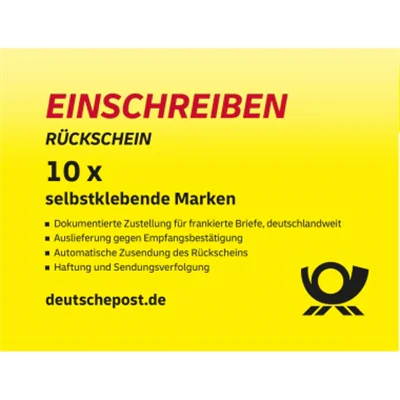 Briefmarke 4,85 Euro selbstklebend 10 St./Pack