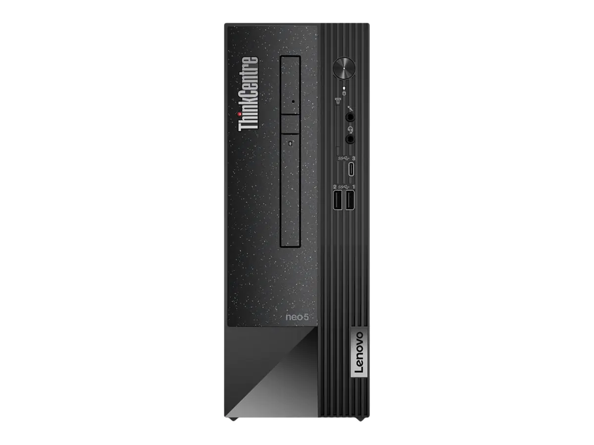 Lenovo ThinkCentre neo 50s Gen 4 12JH - SFF - Core i5 13400 / 2.5 GHz - RAM 16 GB - SSD 512 GB - TCG Opal Encryption 2, NVMe - UHD Graphics 730 - 1GbE - Win 11 Pro - Monitor: keiner - Tastatur: Deutsch - Raven Black - Lenovo TopSeller - mit 1 Jahr Lenovo