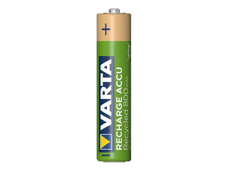 Varta Recharge Accu Recycled 56813 - Batterie 4 x AAA - NiMH - (wiederaufladbar) 56813101404