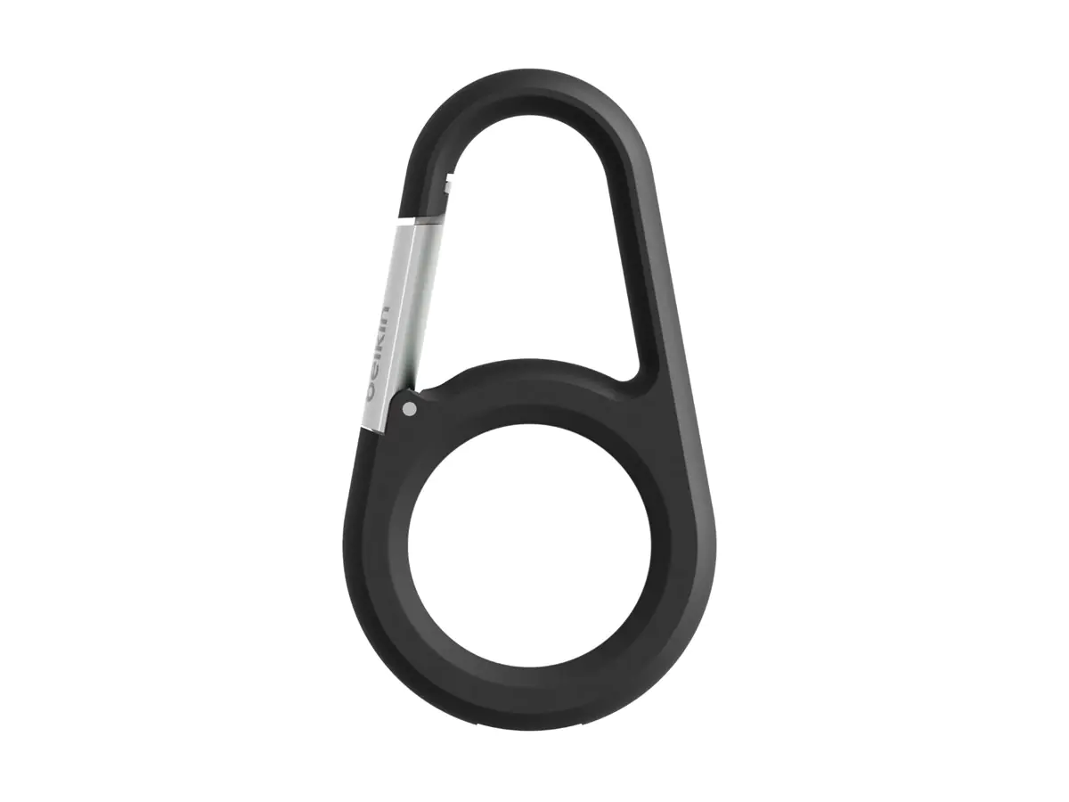 Belkin Secure Holder with Carabiner - Tasche für Airtag - Schwarz - für Apple AirTag