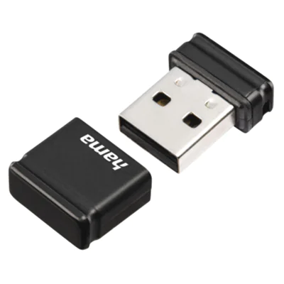 Hama USB-Stick Smartly USB 2.0 64Gbyte schwarz