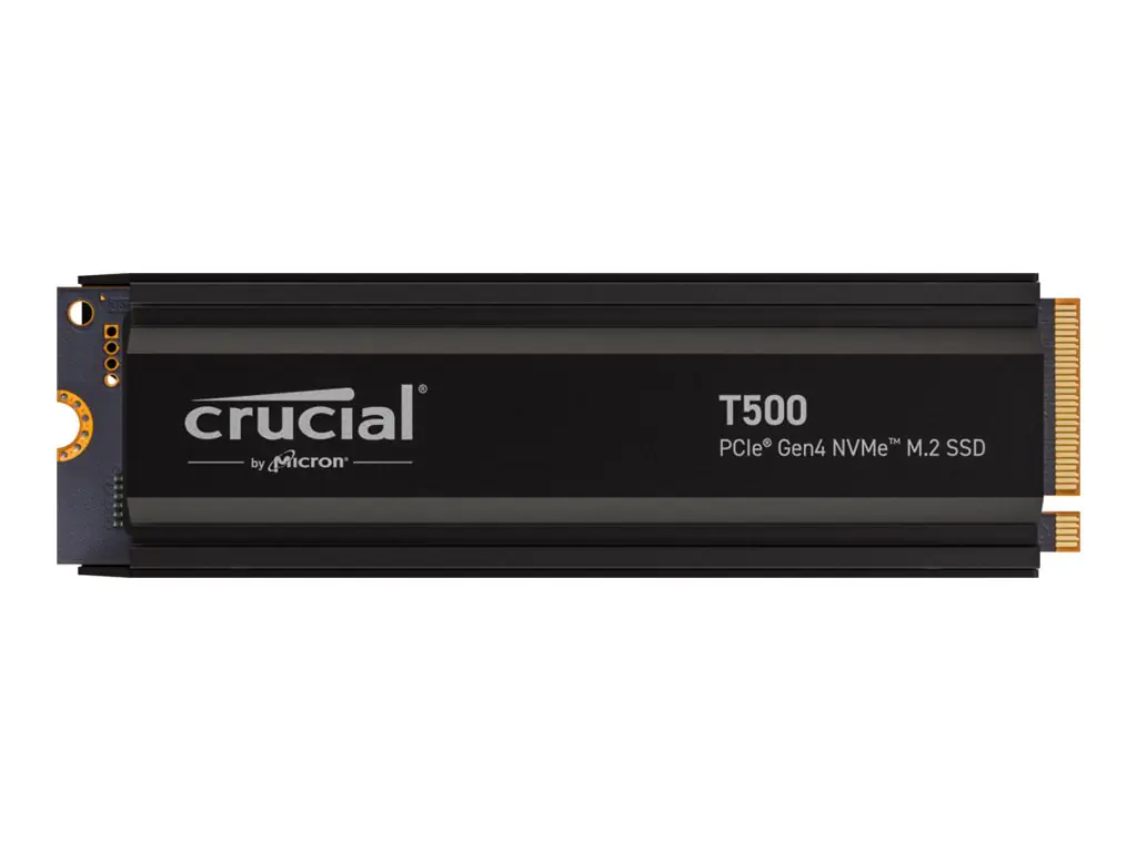 Crucial T500 - SSD - 4 TB - intern - M.2 2280 - PCIe 4.0 x4 (NVMe) CT4000T500SSD5