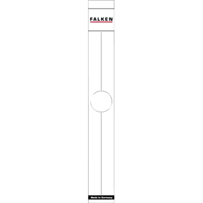 Falken Ordnerrückenschild 11287075 50mm weiß 10 St./Pack. Falken Ordnerrückenschild 11287075 50mm weiß 10 St./Pack.