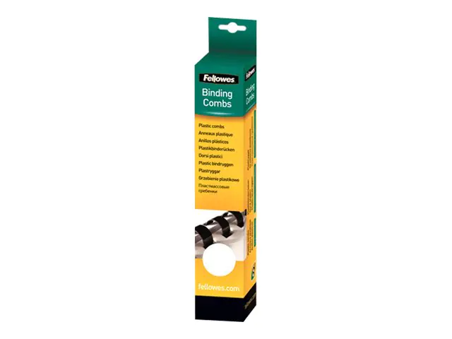 Fellowes Plastikbinderücken 5330003 A4 6mm weiß 25St.
