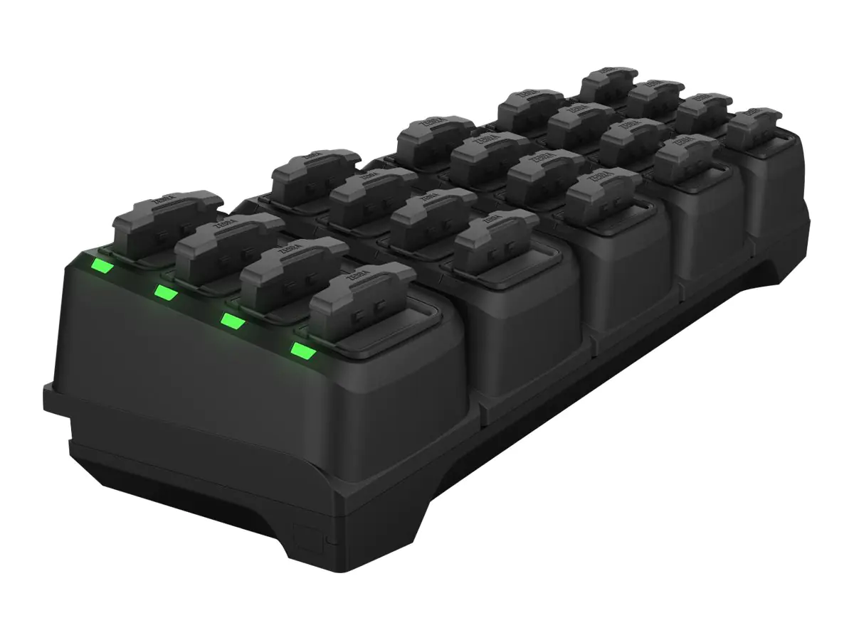 Zebra - Batterieladegerät - Ausgangsanschlüsse: 20 - für Zebra WS50