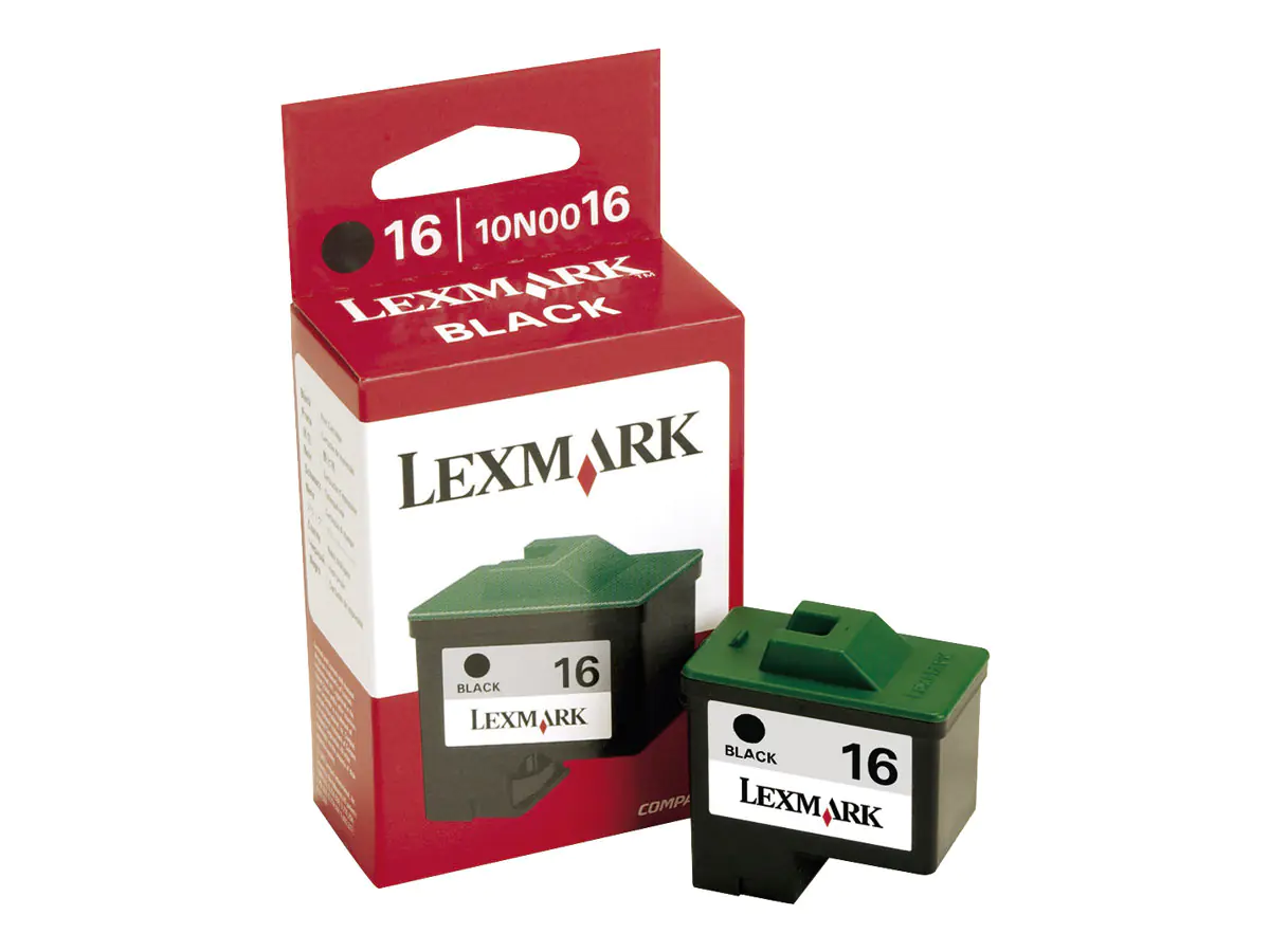 Lexmark Cartridge No. 16 - Schwarz - original 10N0016E