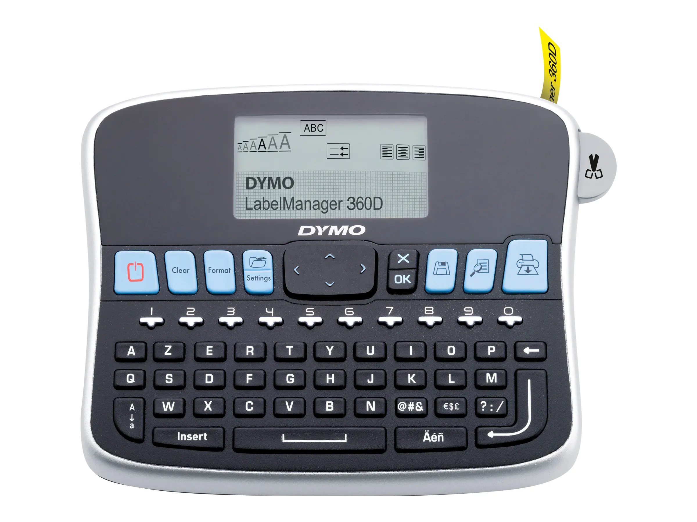 CHERRY DW 3000 - Tastatur-und-Maus-Set - kabellos - 2.4 GHz - GB - Schwarz