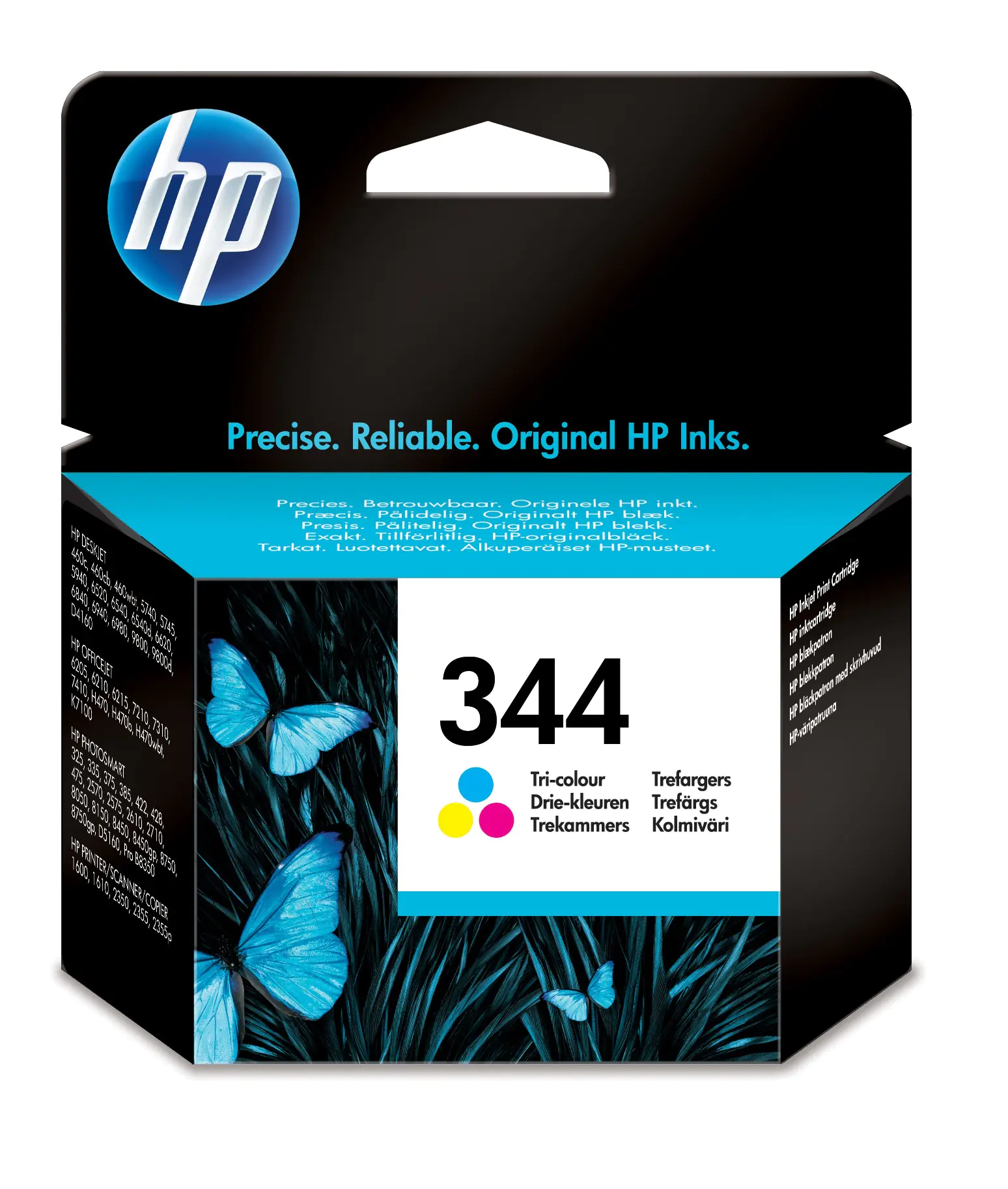 HP 344 - 14 ml - Farbe (Cyan, Magenta, Gelb) - original - Tintenpatrone - für Officejet 100, 150, H470, K7100; Photosmart 25XX, 2610, 2710, 335, 375, 385, 422, 8050 HP 344 - 14 ml - Farbe (Cyan, Magenta, Gelb) - original - Tintenpatrone - für Officejet 100, 150, H470, K7100; Photosmart 25XX, 2610, 2710, 335, 375, 385, 422, 8050